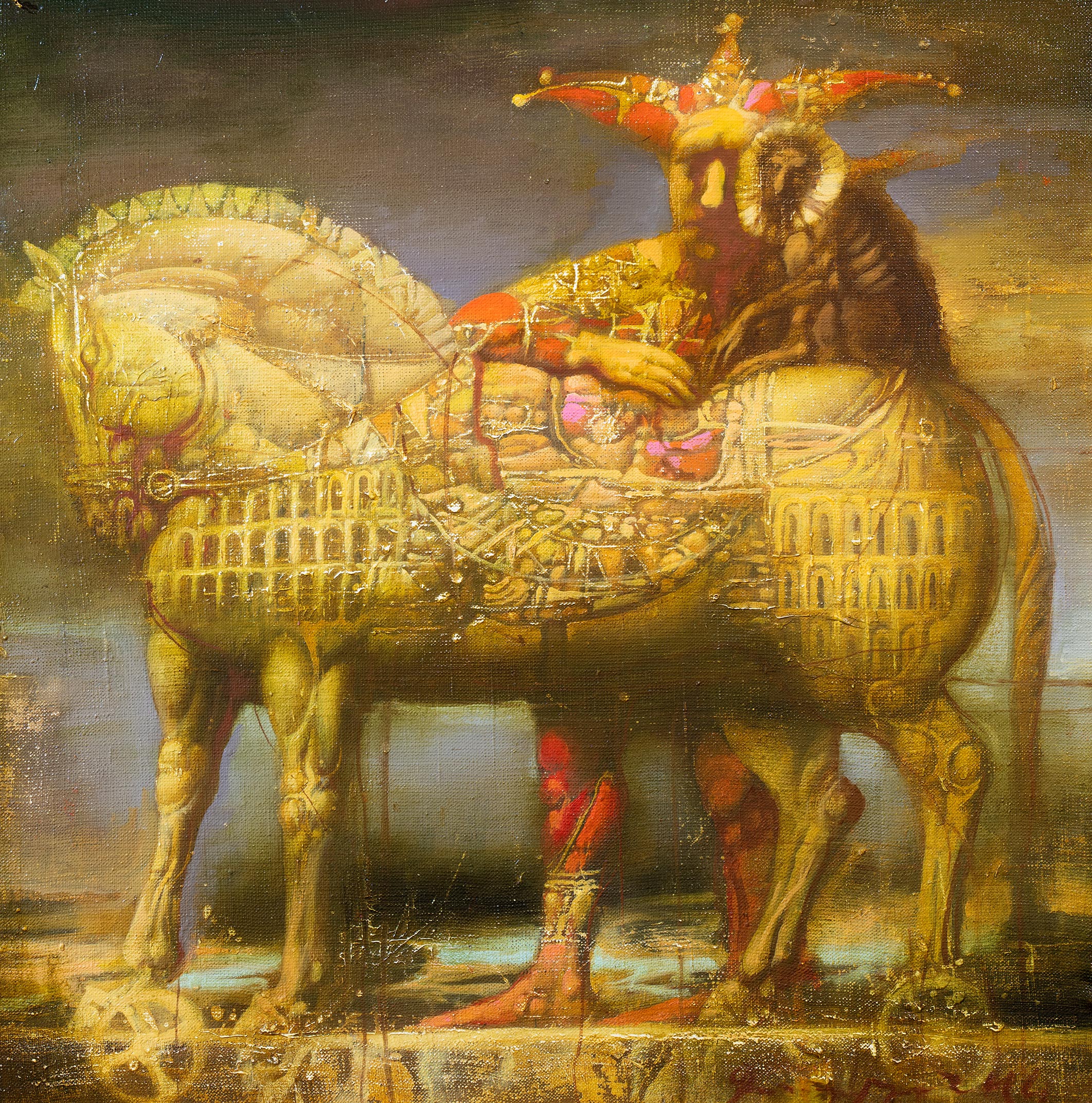 Троянский конь - 1, Армен Гаспарян, Купить картину Масло