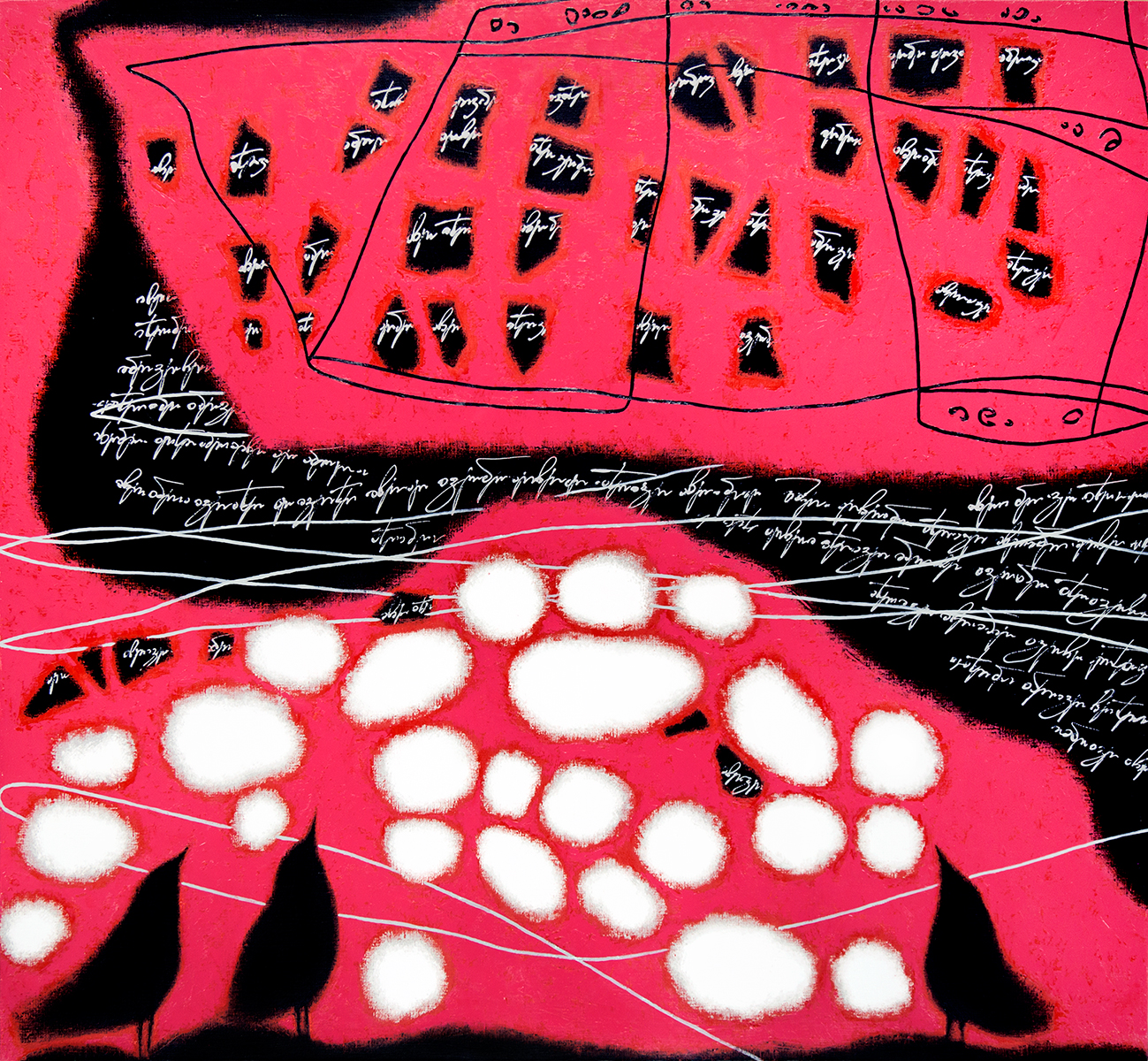Розовые мечты Рауля Дюфи - 1, Александр Олигеров, Купить картину Масло