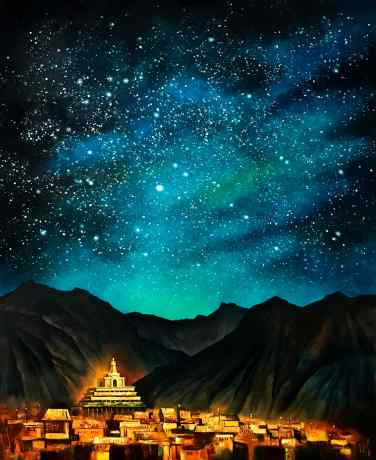 Звезды над Тибетом
