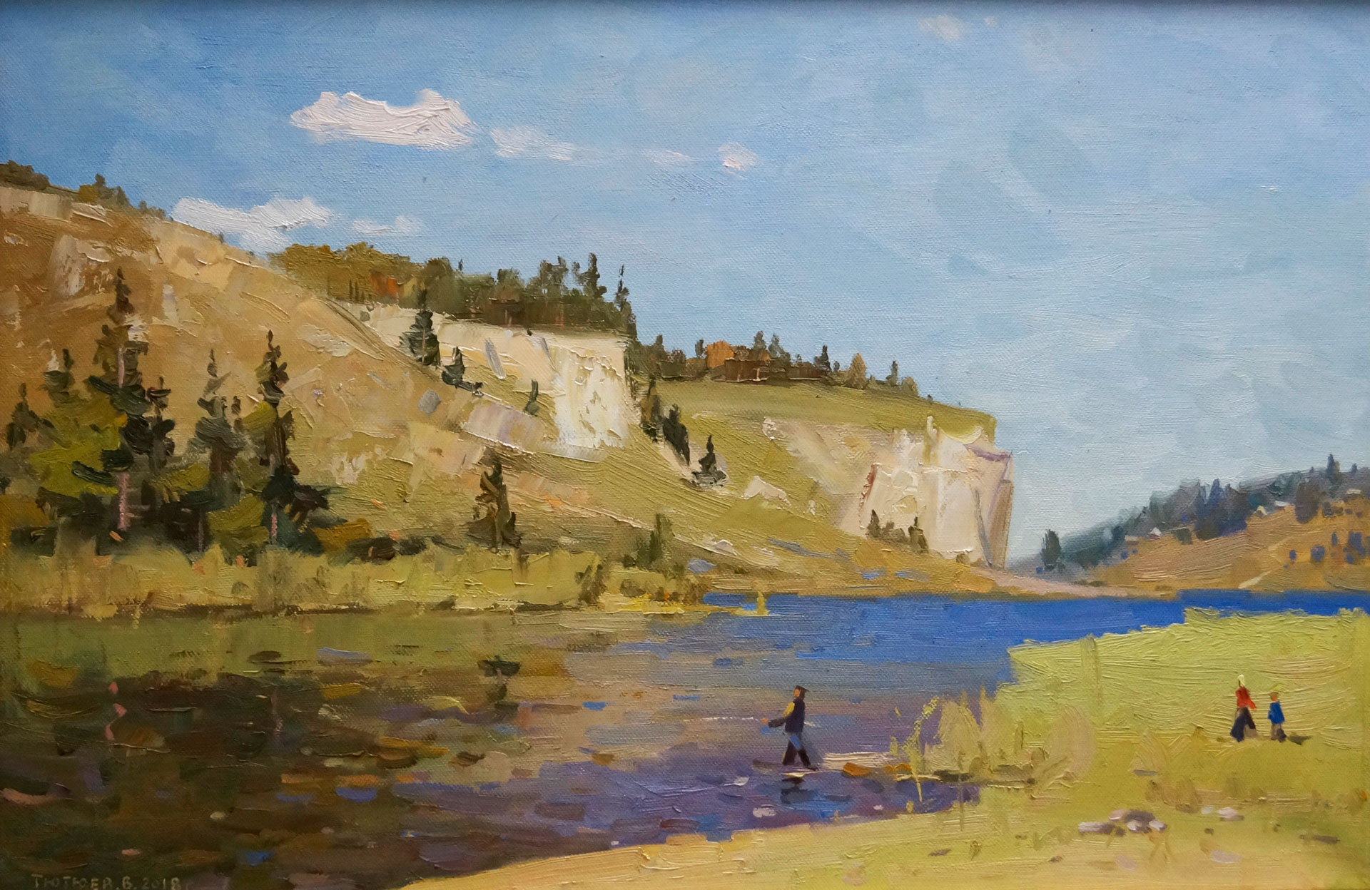 Река Чусовая - 1, Владимир Тютюев , Купить картину Масло