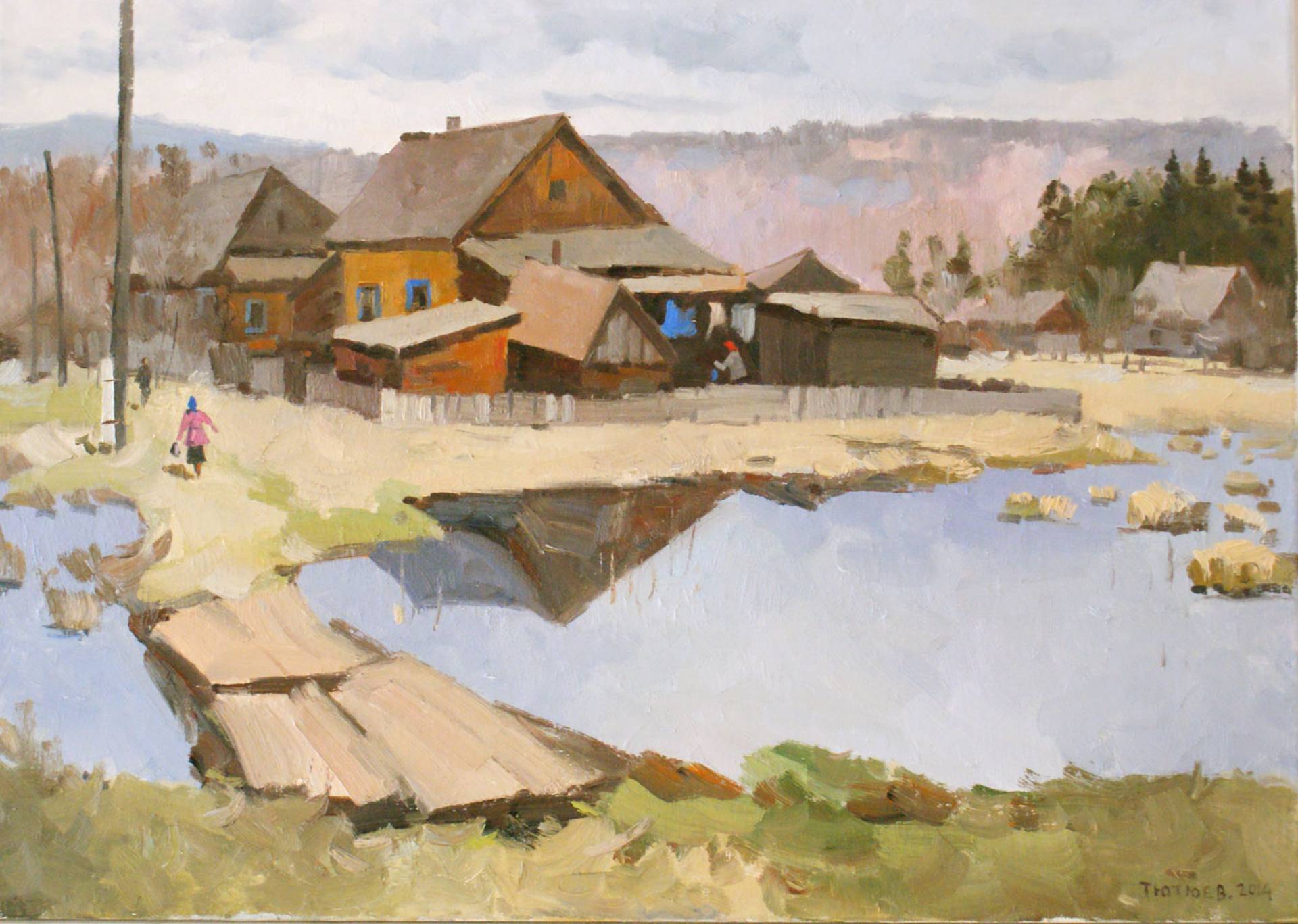 Весна - 1, Владимир Тютюев , Купить картину Масло