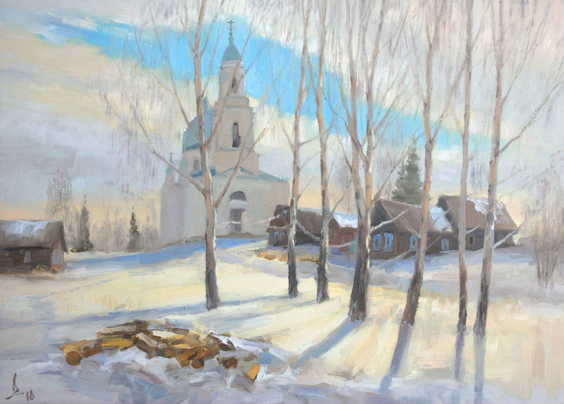 Шурала. Март - 1, Сергей Волков , Купить картину Масло