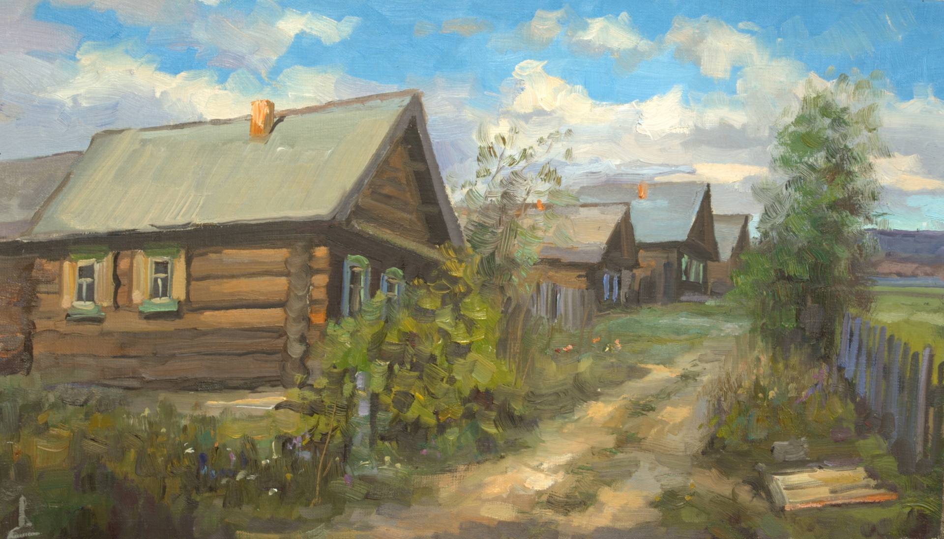 Чусовое. После полудня - 1, Сергей Волков , Купить картину Масло