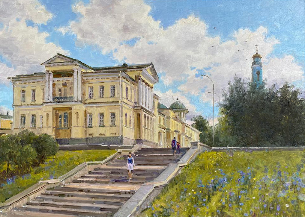 На Вознесенской горке - 1, Алексей Ефремов, Купить картину Масло