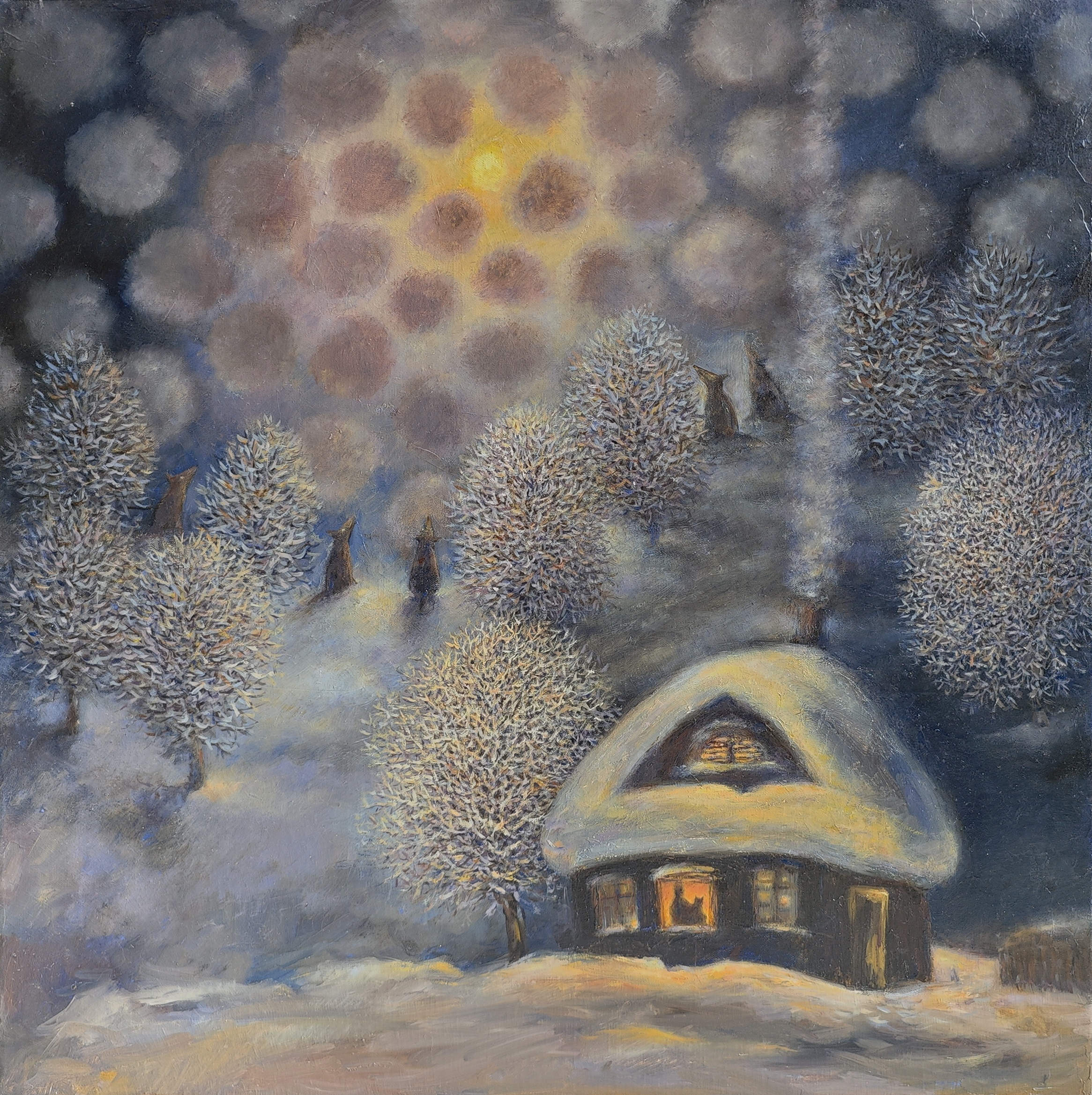 Луна - 1, Наталья Говорухина , Купить картину Масло