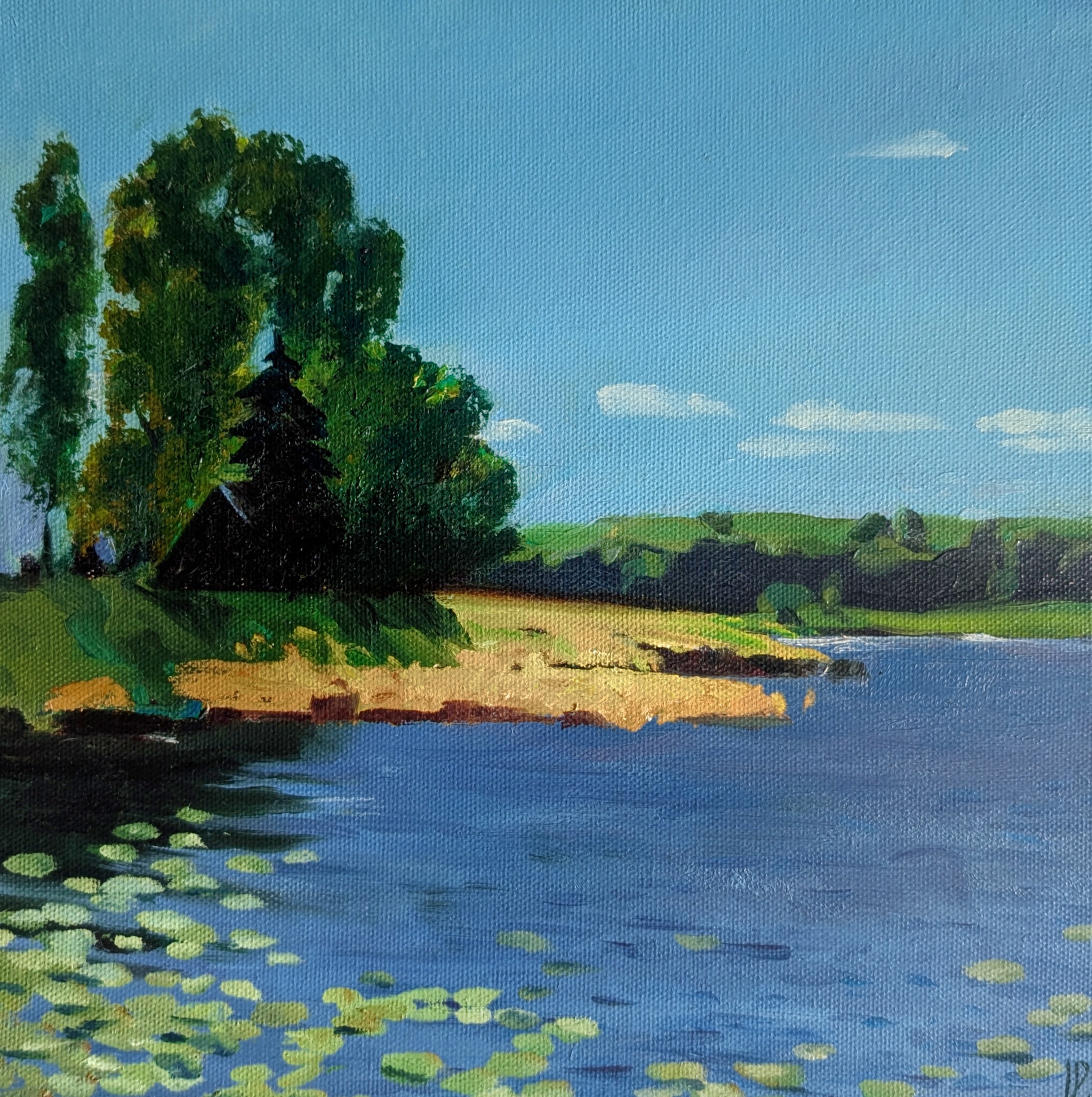 Летний день. - 1, Евгения Давлетшина, Купить картину Масло
