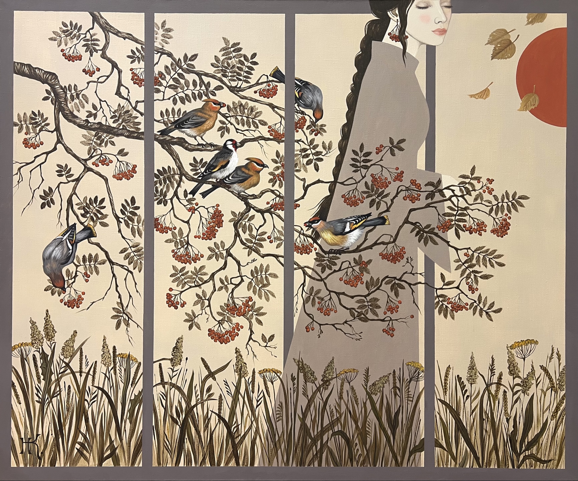 Осеннее солнце - 1, Наталья Климова, Купить картину Масло