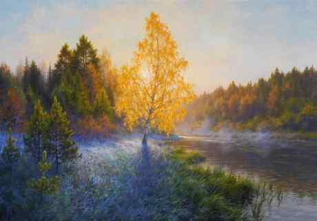 Утренник. Первый иней