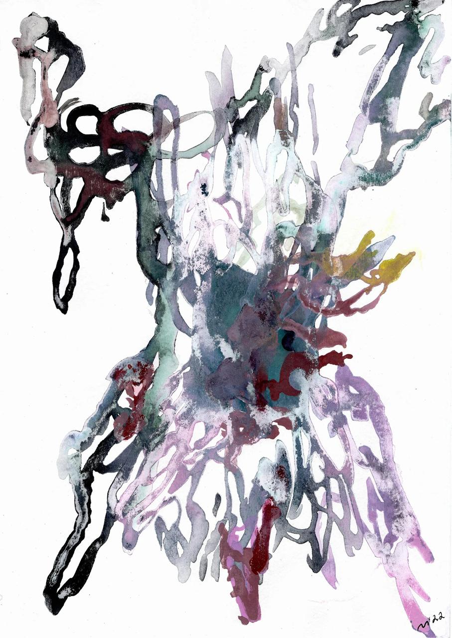 Связь 1 - 1, Борис Макаров, Купить картину Акварель