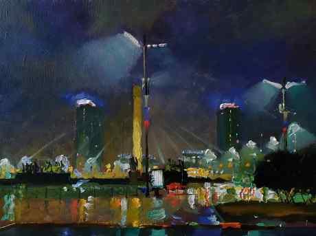 Огни на площади