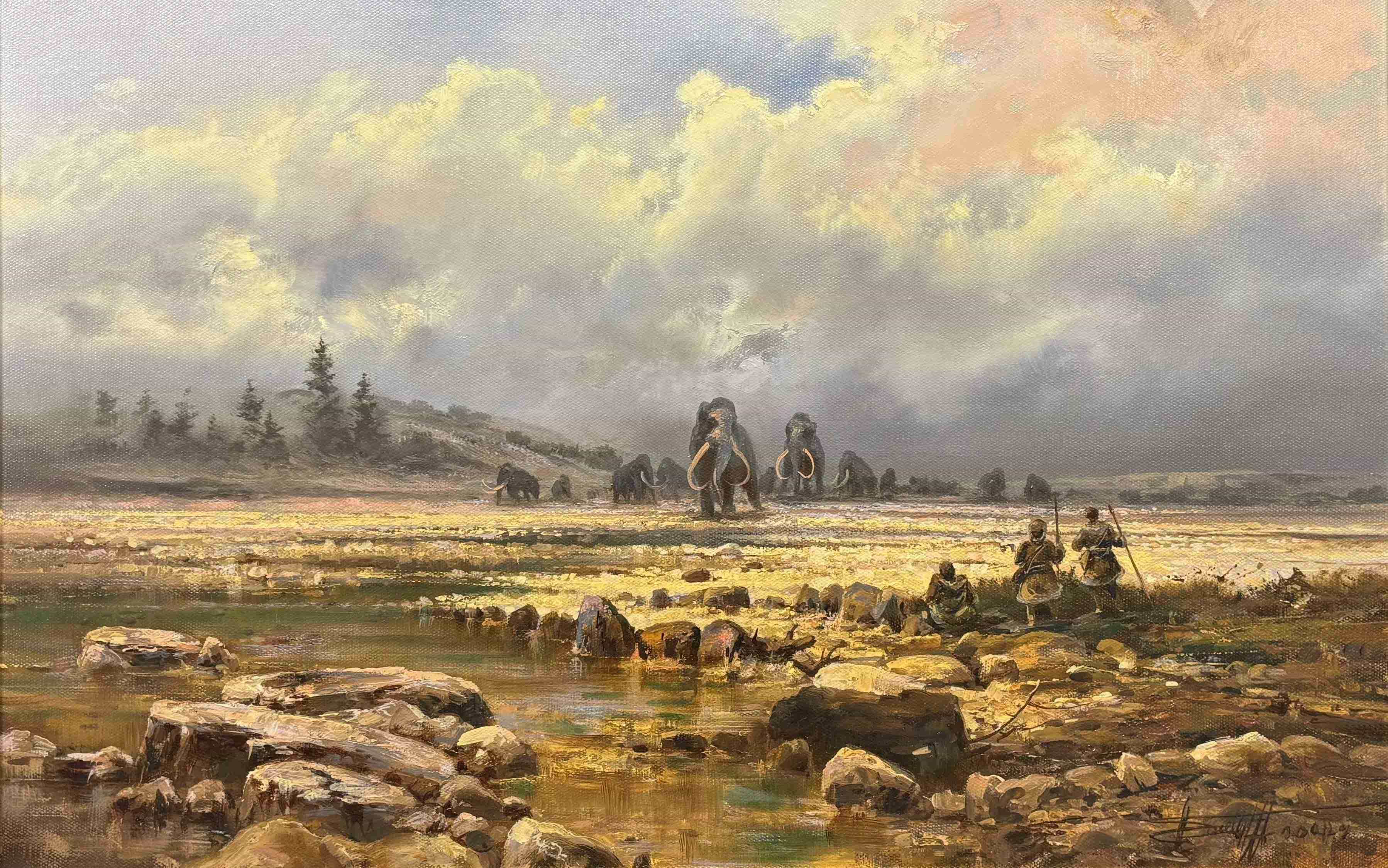 В старой эпохе - 1, Дмитрий Балахонов , Купить картину Масло