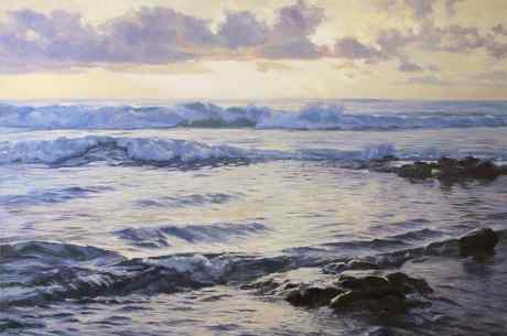 Вечер на море