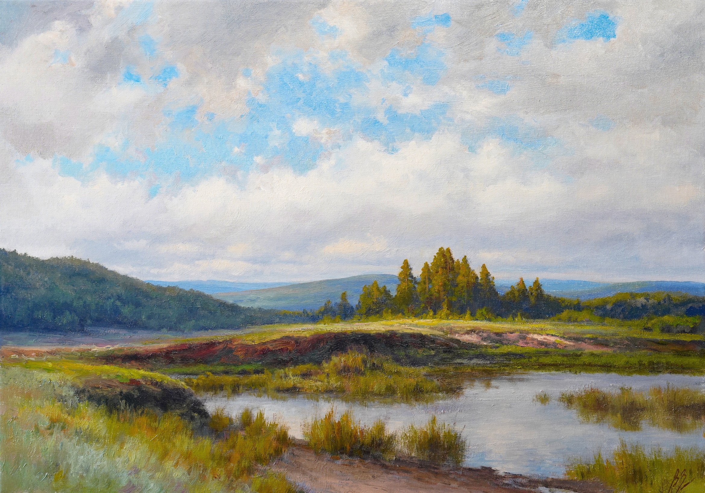 После дождя - 1, Вадим Зайнуллин , Купить картину Масло