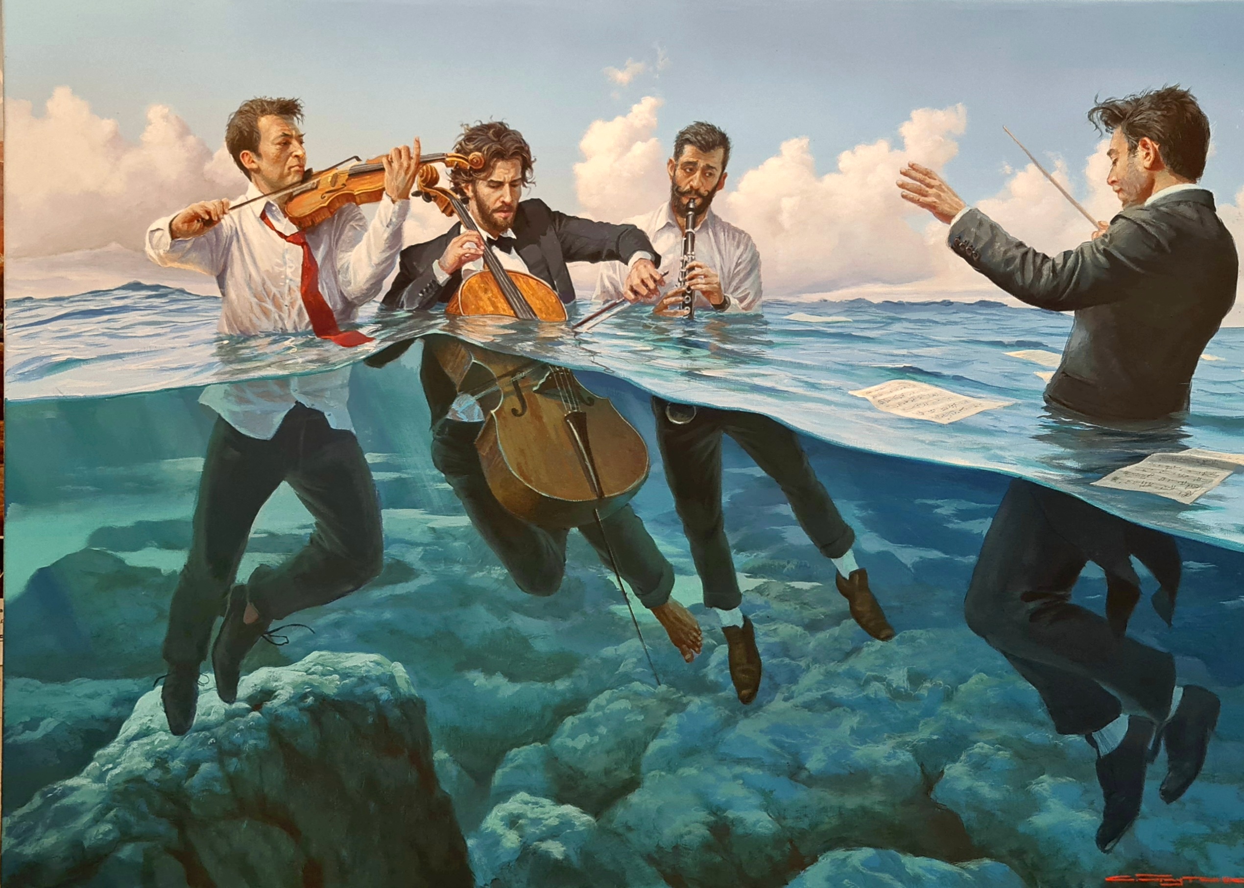 Скерцо - 1, Станислав Плутенко, Купить картину Масло