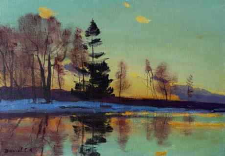 Бирюзовый вечер