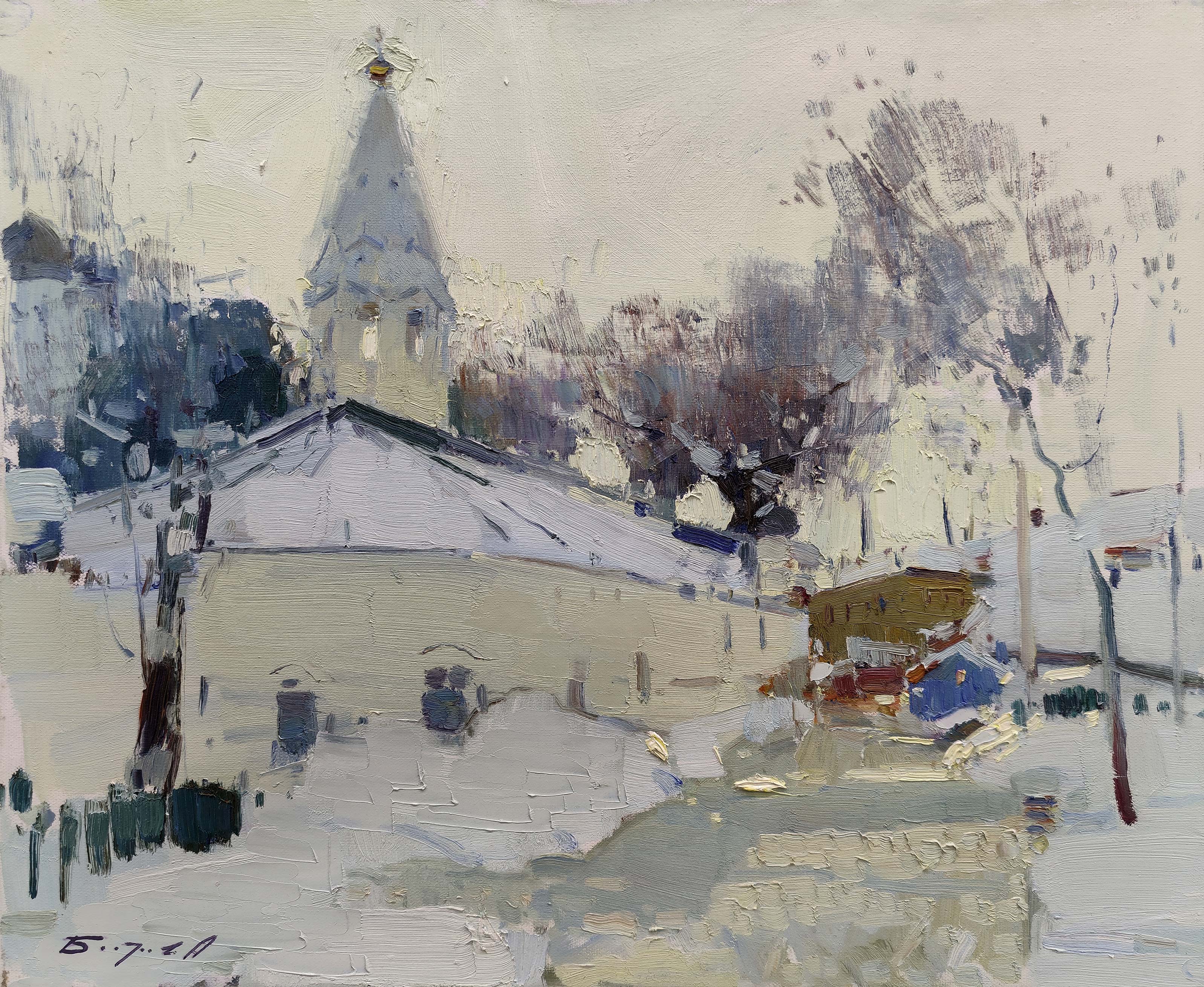 Белый снег - 1, Александр Бобров, Купить картину Масло