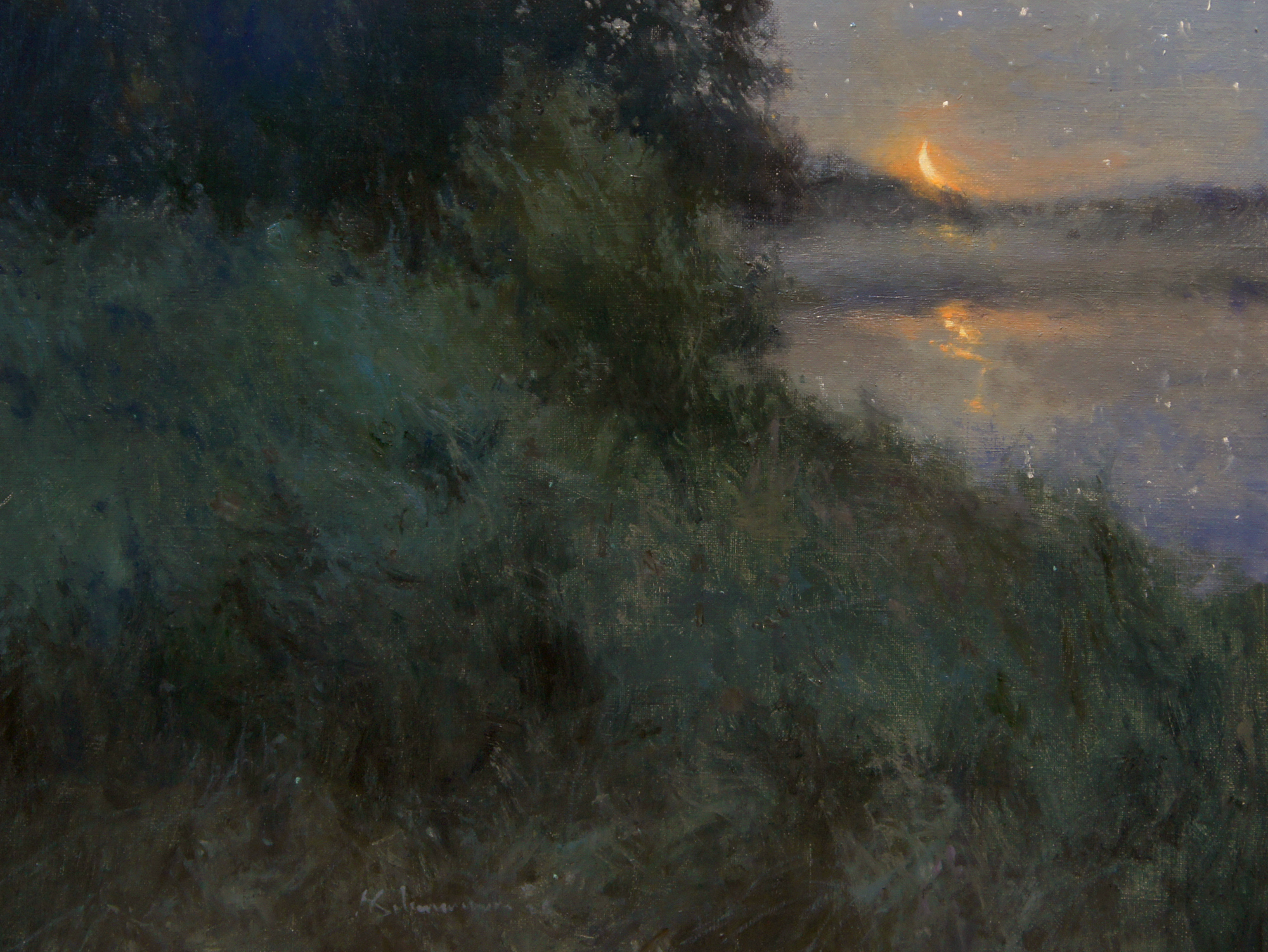 Светлячки - 1, Алексей Савченко , Купить картину Масло