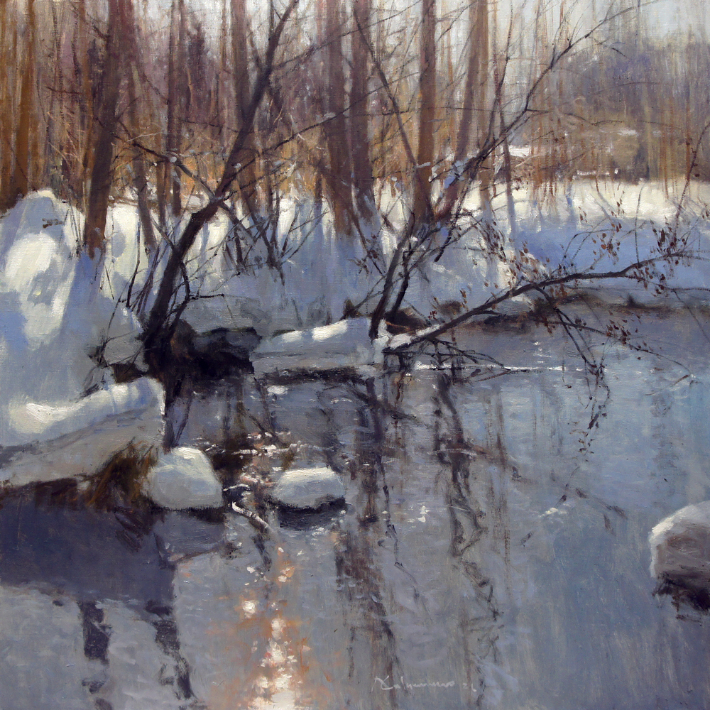 Февраль - 1, Алексей Савченко , Купить картину Масло