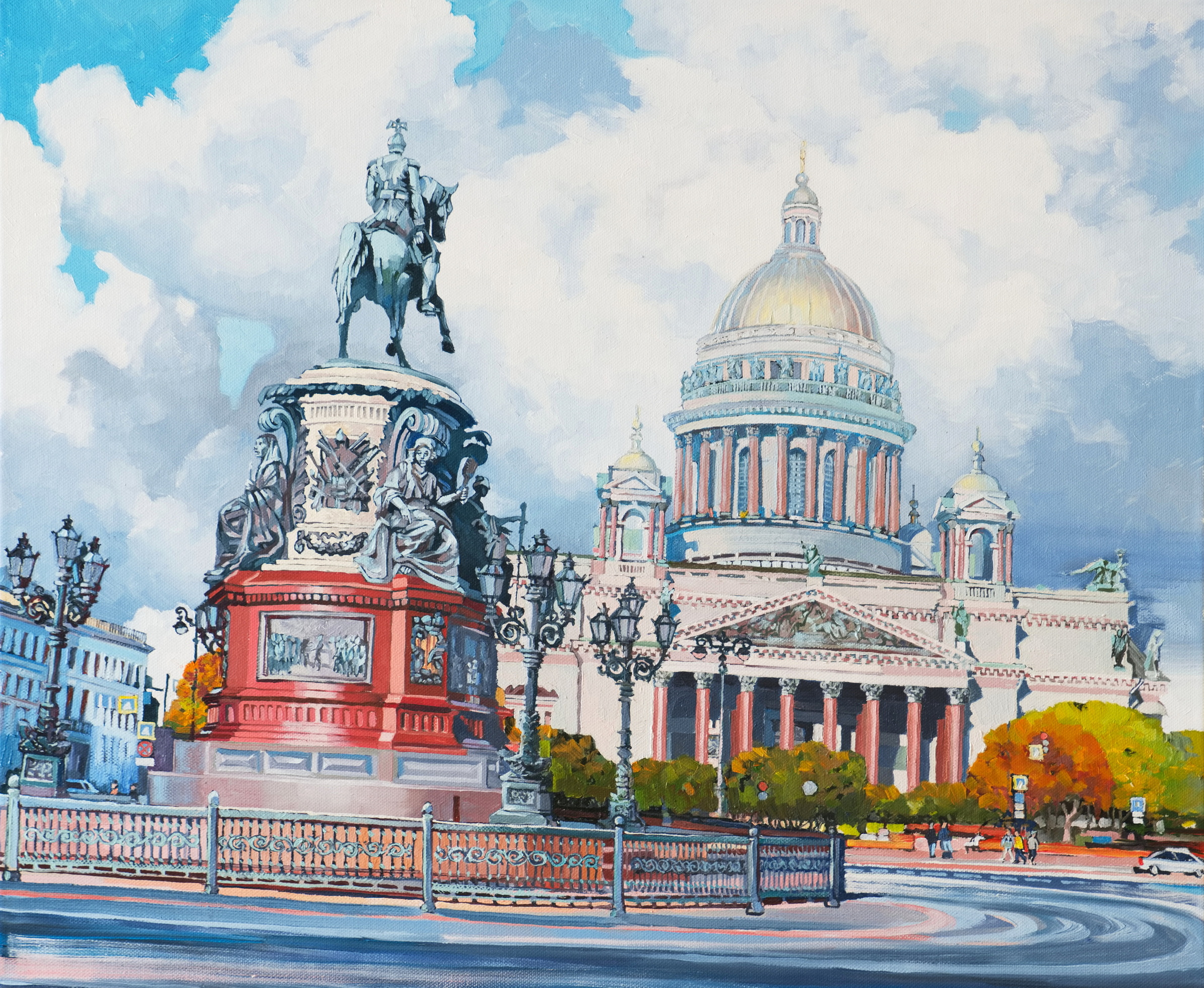 Собор с библейским именем - 1, Андрей Сергеев , Купить картину Масло