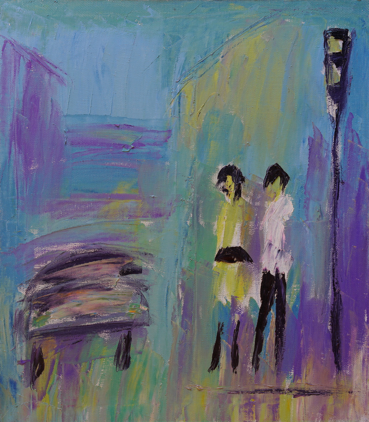 Перекресток - 1, Сергей Лаушкин, Купить картину Масло