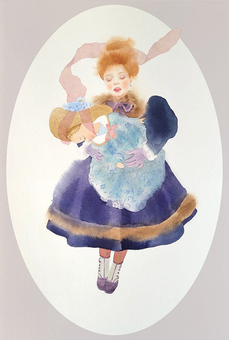 Зимние сны - 1, Мария Курбатова, Купить картину Акварель