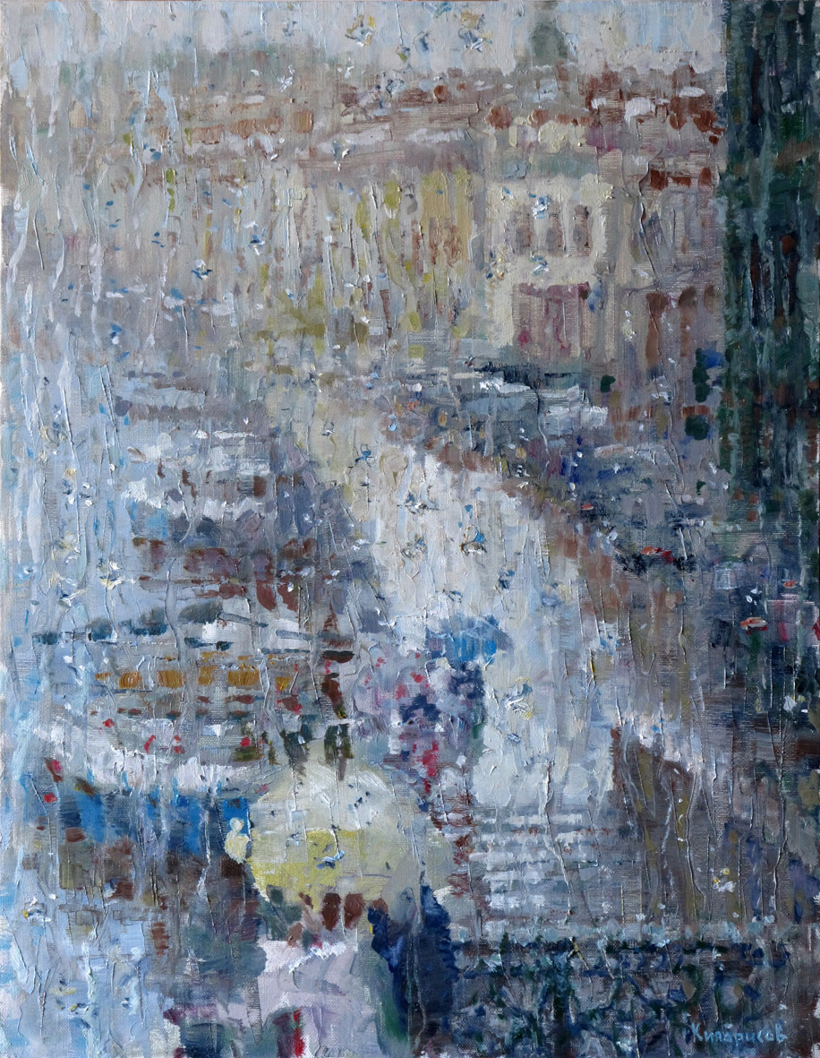 Набережная Мойки - 1, Леонид Кипарисов, Купить картину Масло