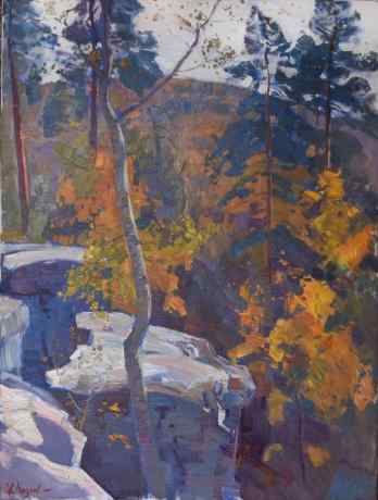 Рачейские скалы, осень