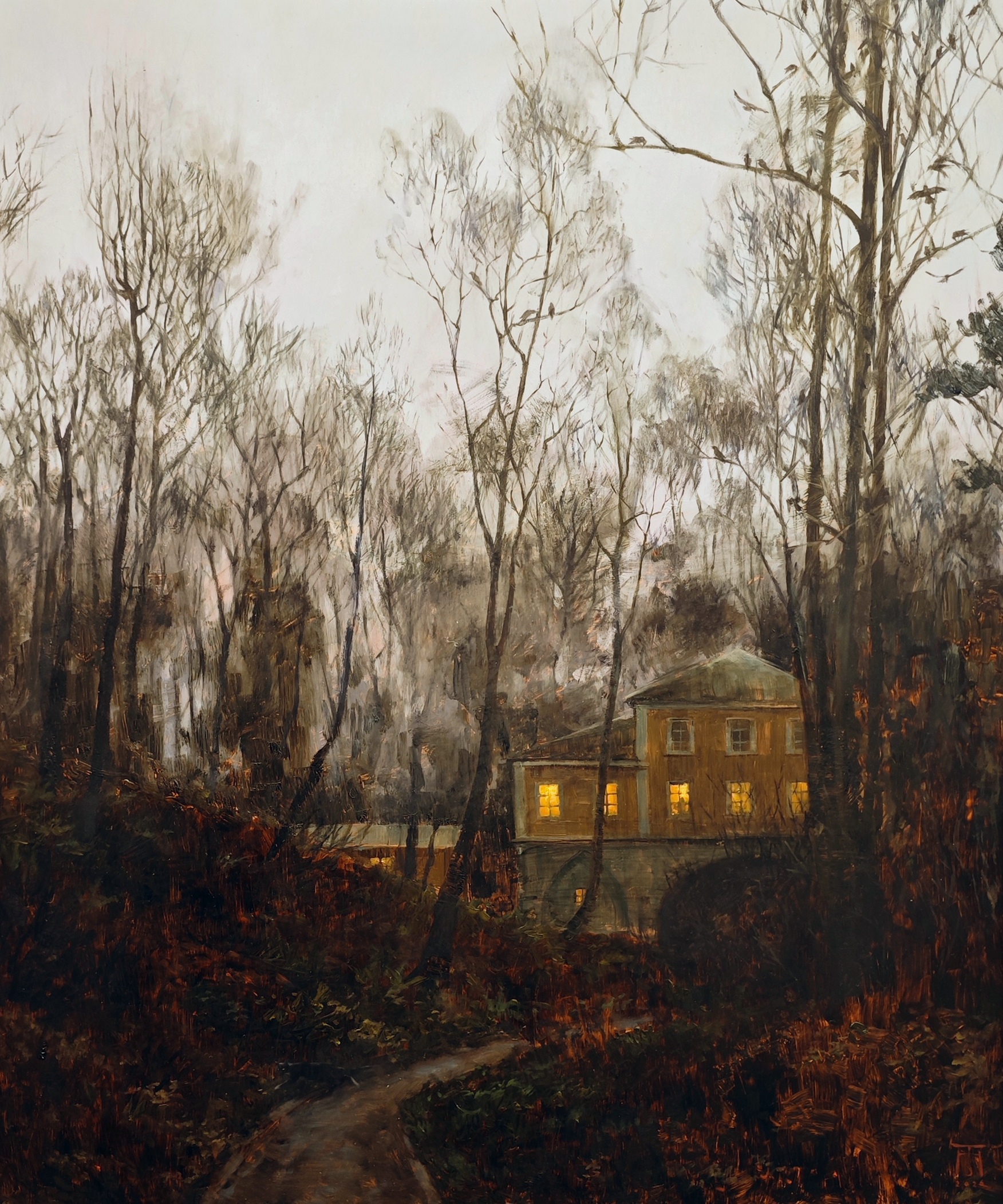 Архангельские вечера - 1, Анастасия С. Тессина, Купить картину Масло