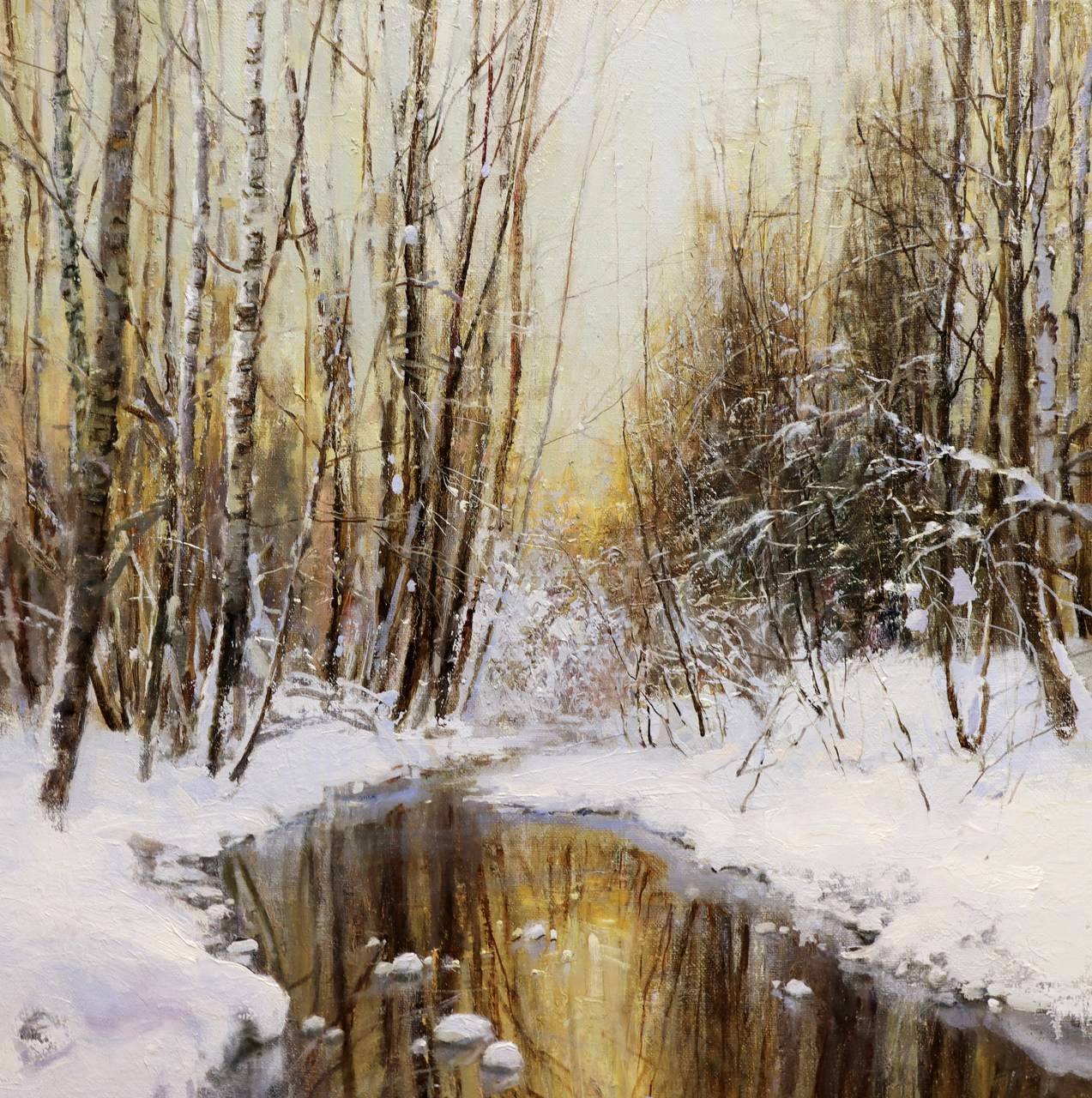 Лесная речка - 1, Александр Прокопенко, Купить картину Масло