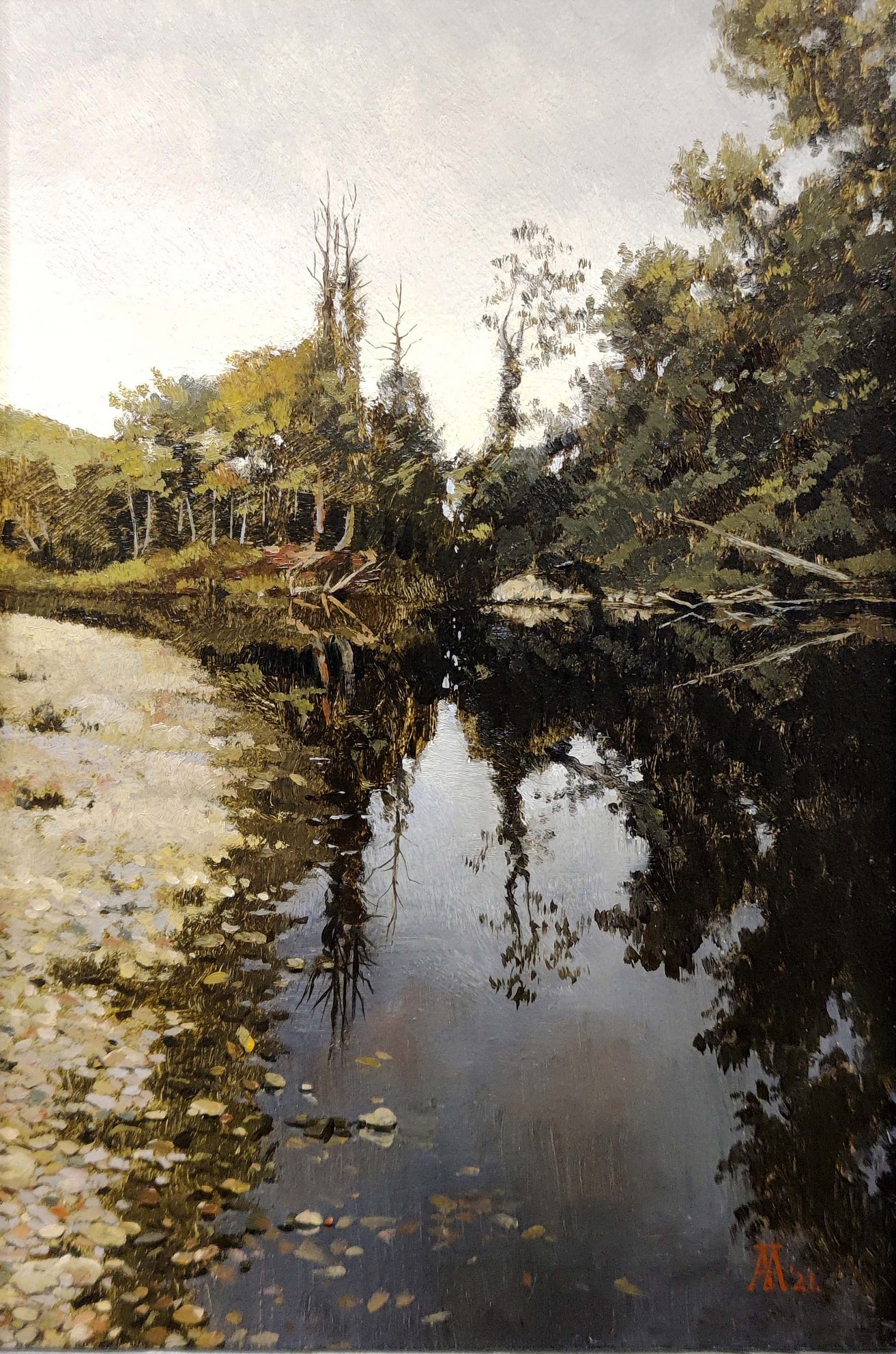 Горная речка Пшада - 1, Анастасия С. Тессина, Купить картину Масло