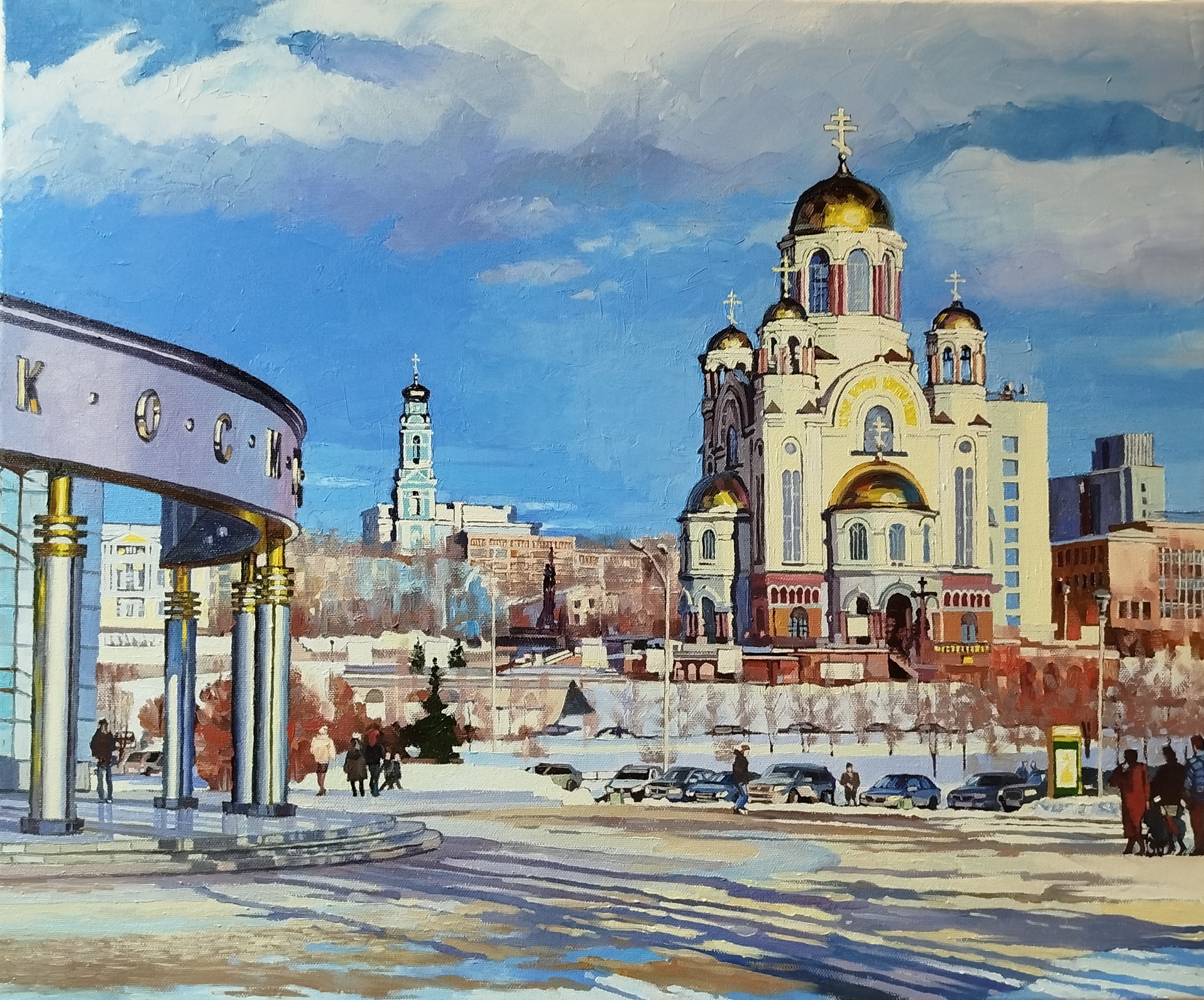 Храм на Крови - 1, Андрей Сергеев , Купить картину Масло