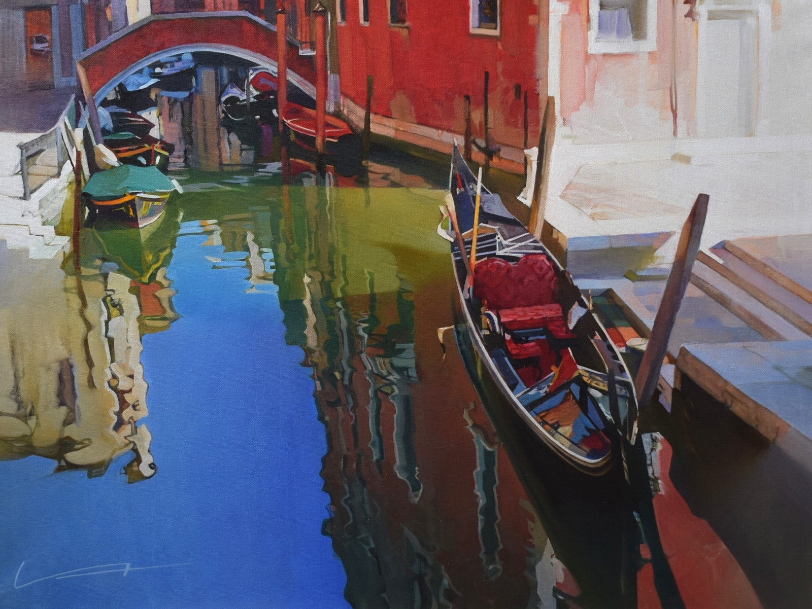 Вечер в Венеции - 1, Алексей Чернигин , Купить картину Масло