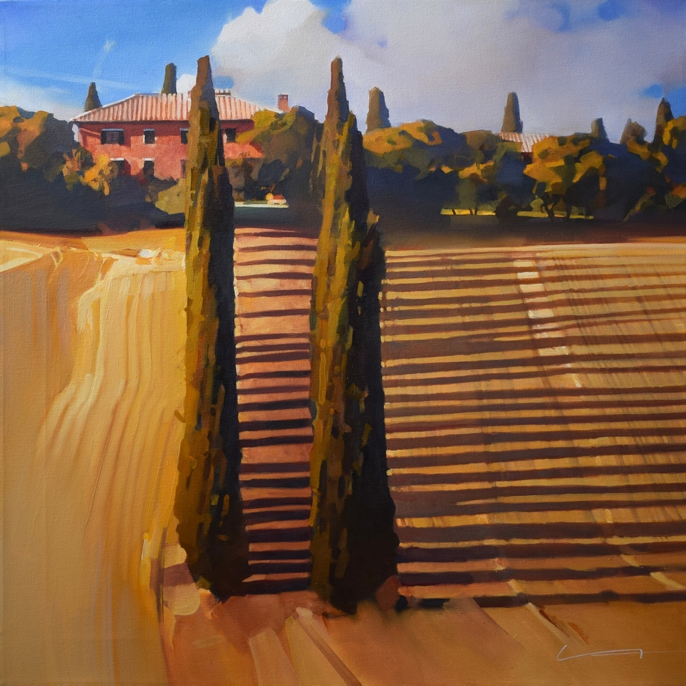 Аллея - 1, Алексей Чернигин , Купить картину Масло