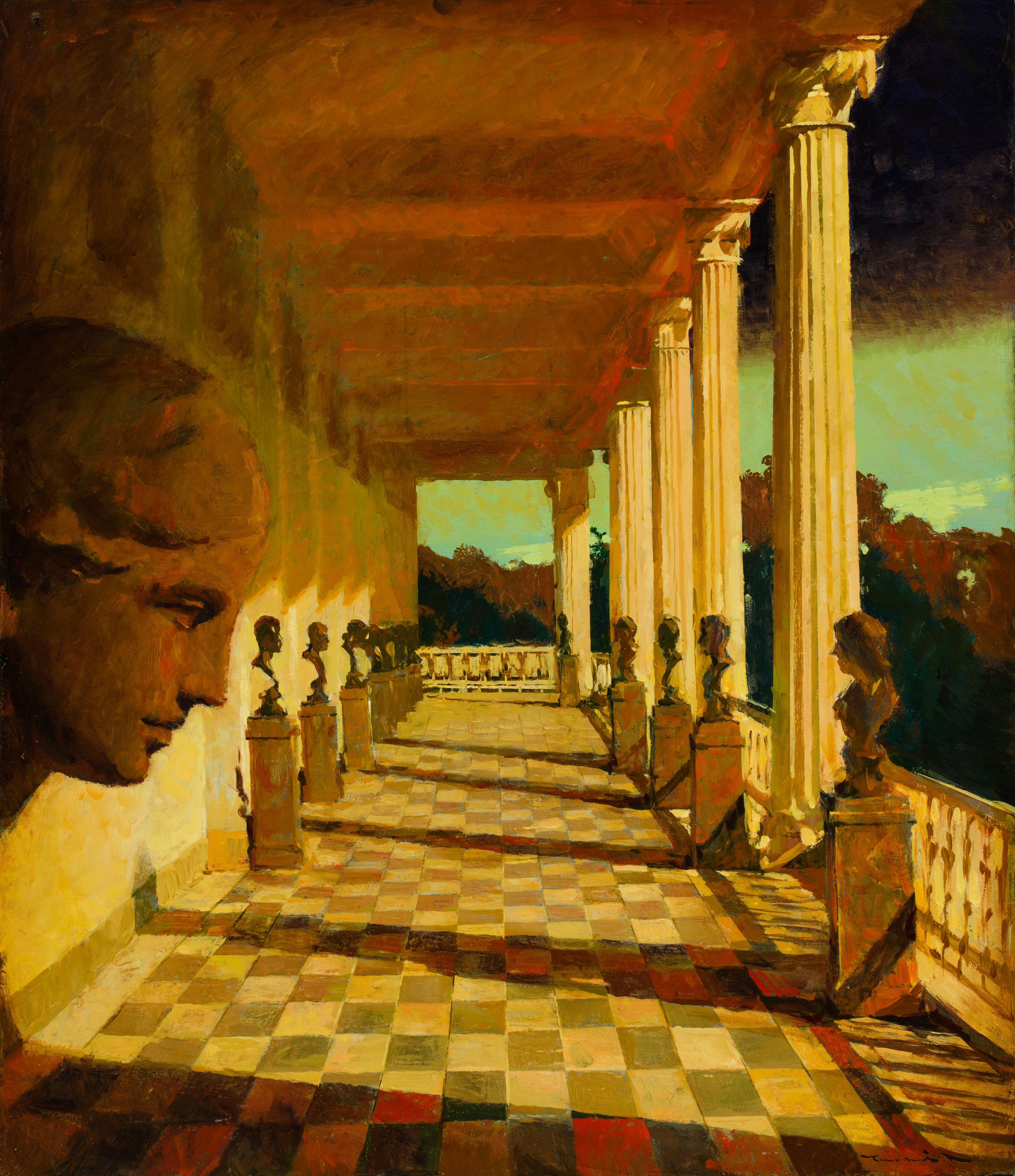 В Царском селе - 1, Артем Тихонов, Купить картину Масло