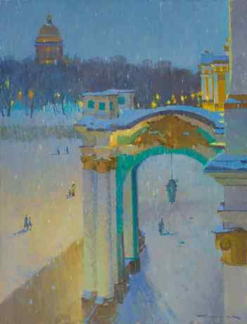 Зимний Петербург