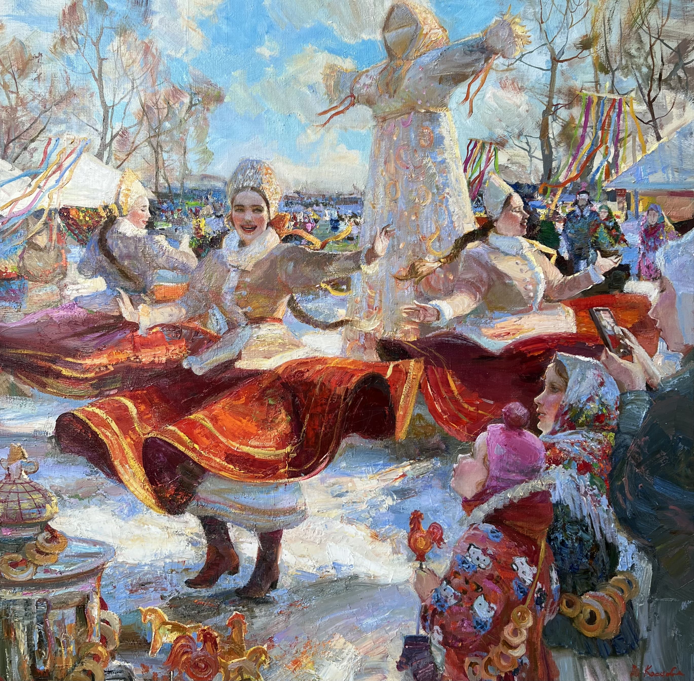 Масляная неделя  - 1, Юлия Косцова, Купить картину Масло