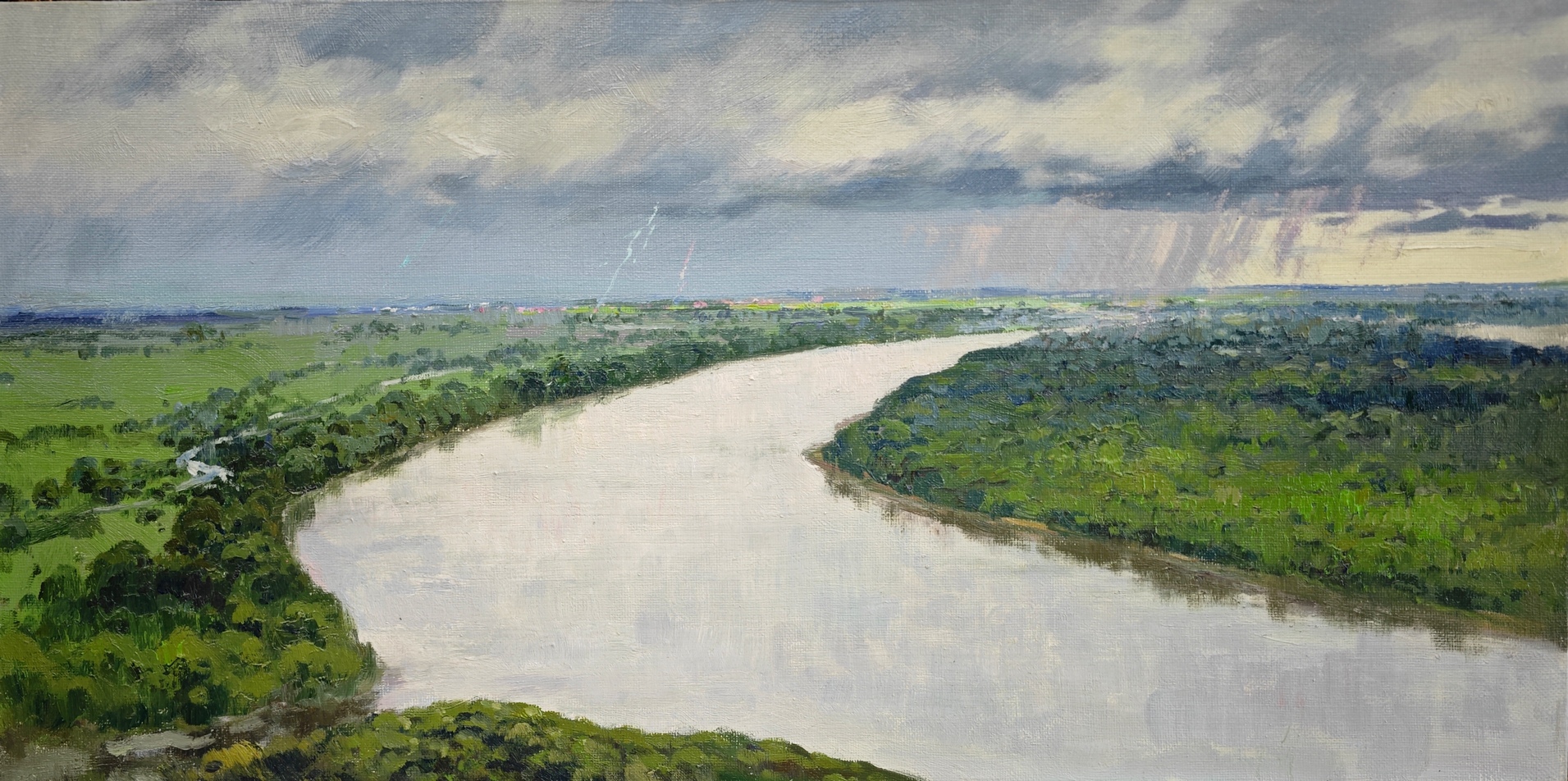 Гроза - 1, Николай Петров, Купить картину Масло