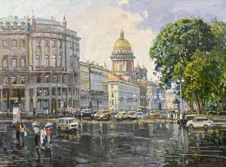 После дождя. Санкт-Петербург