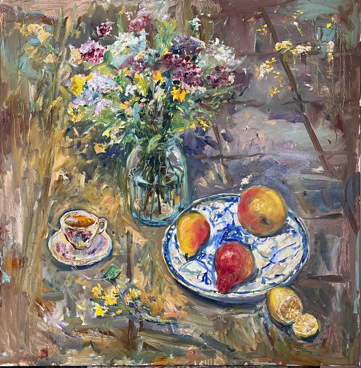 Игра света ранним летом - 1, Анна Жолновская, Купить картину Масло