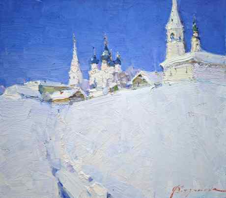 Морозный день. Суздаль