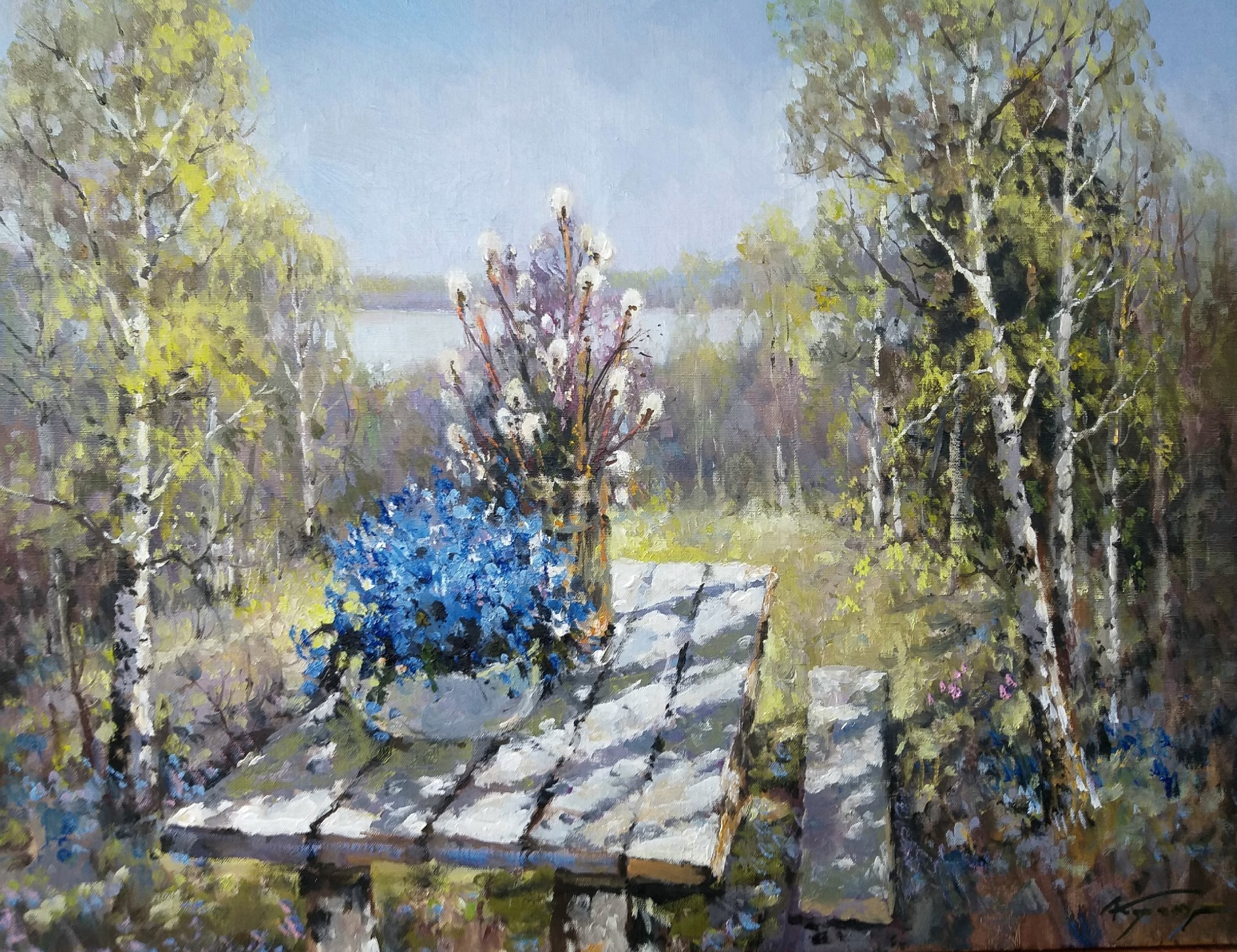 Верба - 1, Александр Кремер, Купить картину Масло