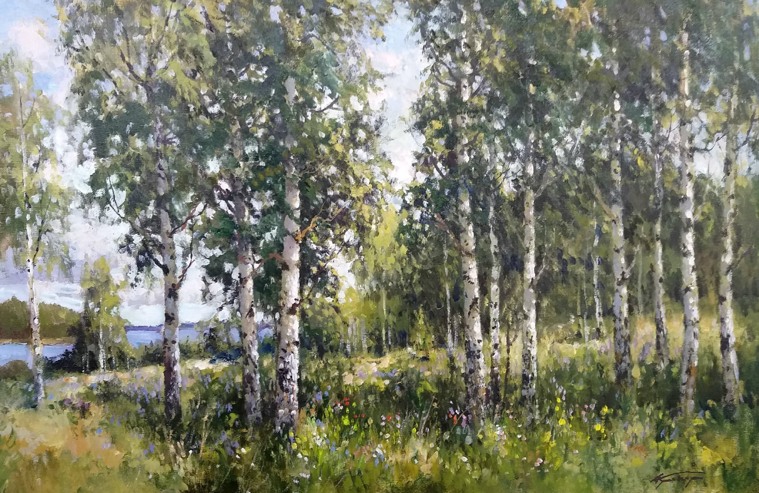 Лето - 1, Александр Кремер, Купить картину Масло