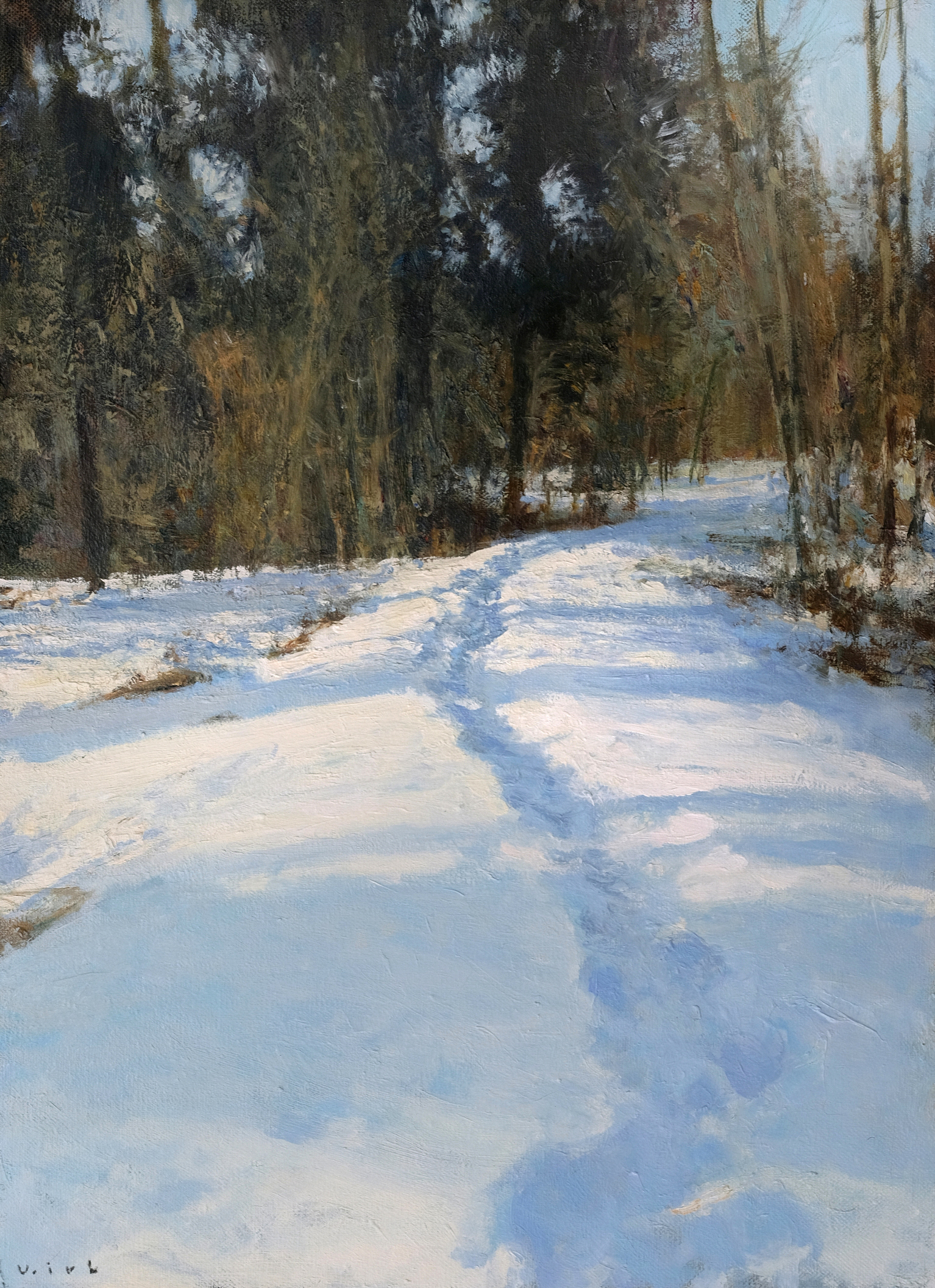 В лесу  - 1, Владимир Кириллов , Купить картину Масло